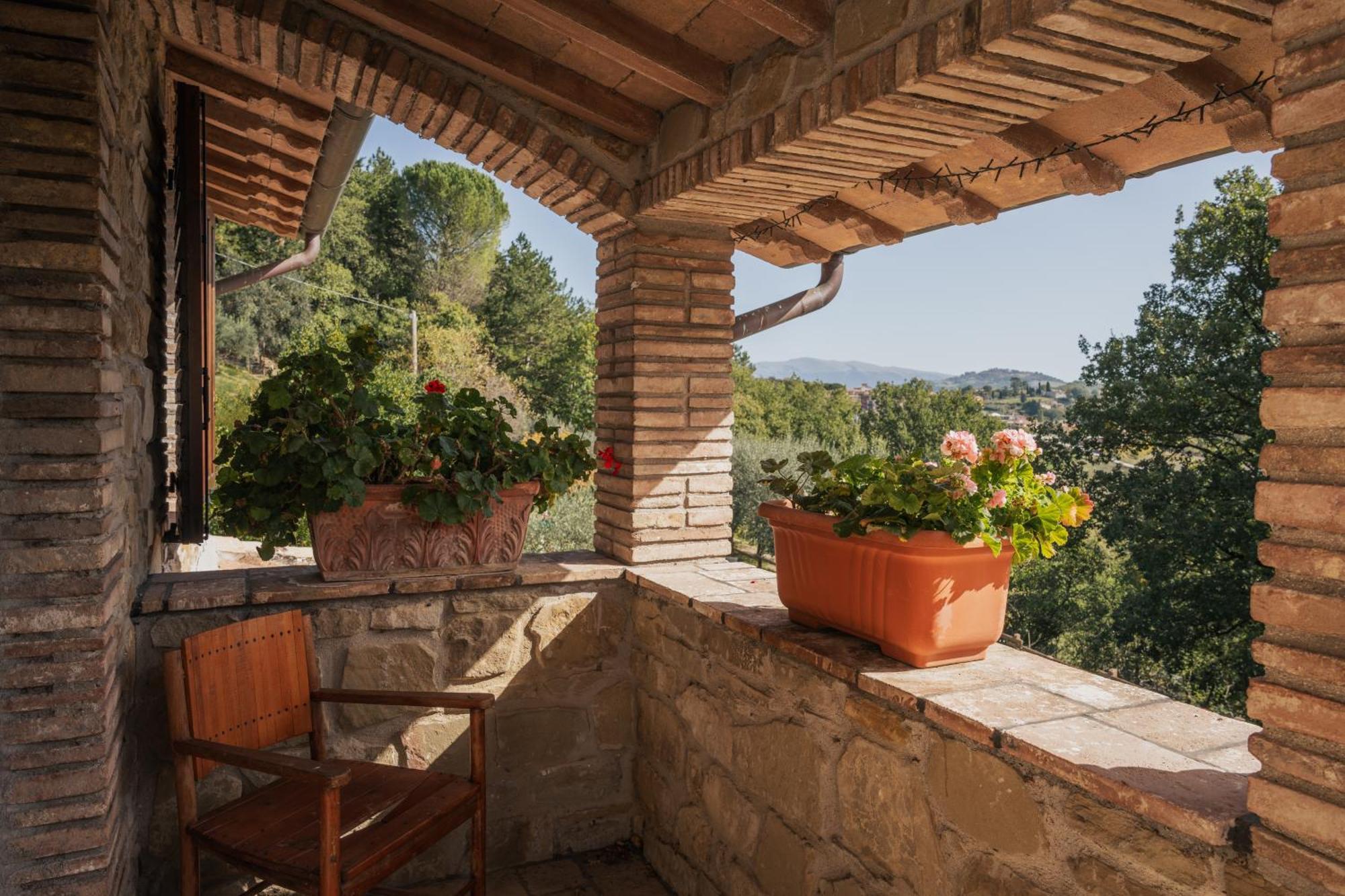 Agriturismo Casa Del Nonno Valfabbrica Bagian luar foto