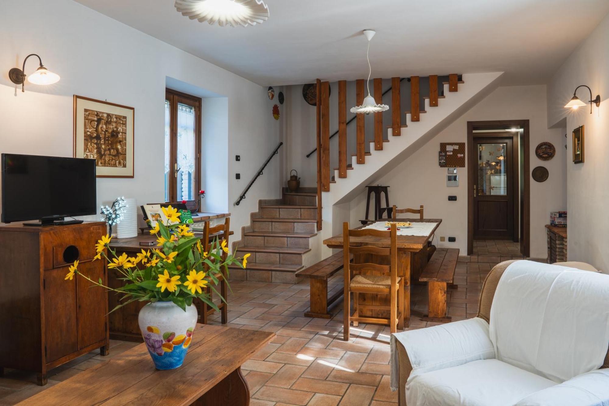 Agriturismo Casa Del Nonno Valfabbrica Bagian luar foto